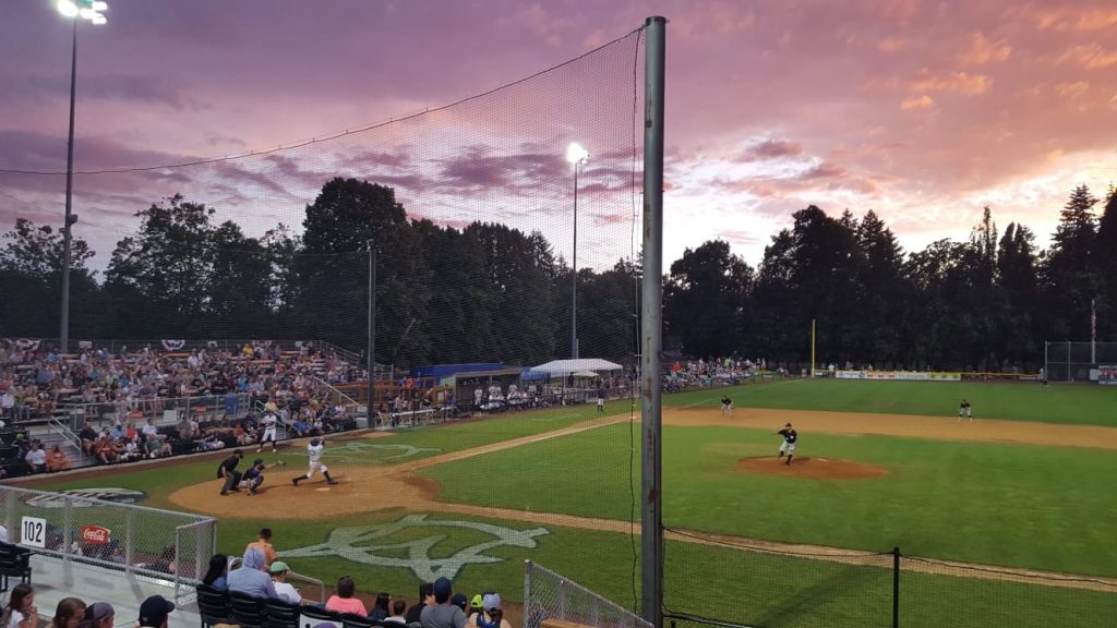 Baseball game photo